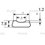 Плоские керамические подкладки С-27mm - st-e.info - Камышин