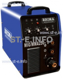 Сварочный инверторный полуавтомат BRIMA MIG/MMA 250-1 (220) - st-e.info - Камышин
