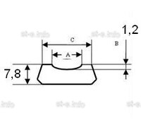 Плоские керамические подкладки С-27mm - st-e.info - Камышин
