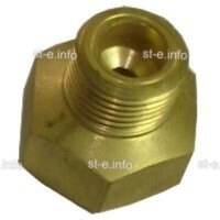 Переходник G3/4-Сп21,8 (для импортного редуктора)  - st-e.info - Камышин