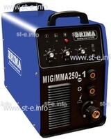 Сварочный инверторный полуавтомат Brima MIG/MMA-250-1 (380)  - st-e.info - Камышин