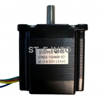 Двухфазный шаговый двигатель 57HS56-1504А08-D21 вал 8,00 мм - st-e.info - Камышин