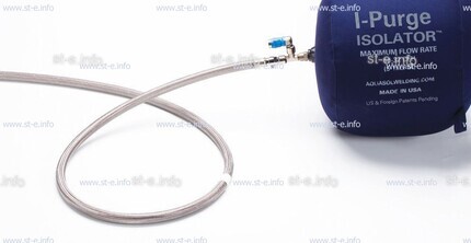 Односторонняя заглушка с трубкой и клапаном ISO 44" (1117 mm)  - st-e.info - Камышин