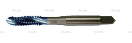 Метчик машинный М8*1,25 с винтовой канавкой DIN-371, сталь М35 - st-e.info - Камышин