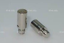 Электрод для плазмотрона ERGOCUT S25, ERGOCUT S25K, ERGOCUT S45 арт. PR0105 (короткий) - st-e.info - Камышин